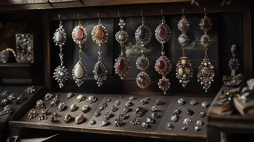 Comment identifier la signature d'un créateur sur des boucles d'oreilles vintage ?